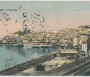 29054  CARTOLINA d'Epoca ANCONA città : PANORAMA 1915