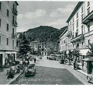 CARTOLINA d'Epoca BOLOGNA provincia : Porretta Terme 1955