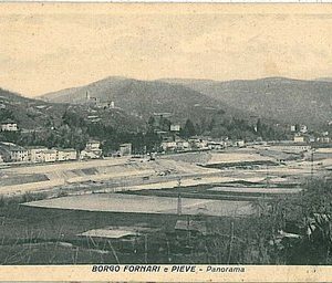 CARTOLINA d'Epoca - GENOVA:  Ronco Scrivia - Borgo Fornari