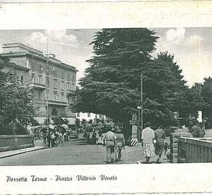 CARTOLINA d'Epoca BOLOGNA provincia : Porretta Terme 1964