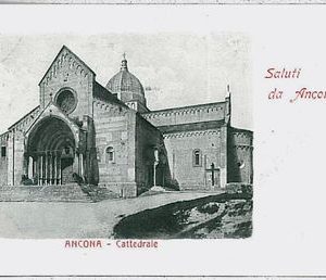 29068  CARTOLINA d'Epoca ANCONA città : SALUTI da ANCONA