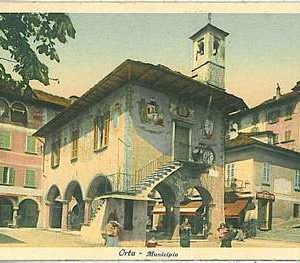 27662   CARTOLINA d'Epoca NOVARA provincia : ORTA