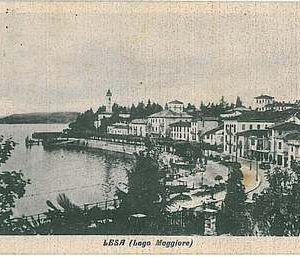 27637  CARTOLINA d'Epoca NOVARA provincia : Lesa  1946