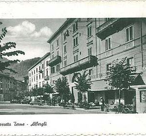 CARTOLINA d'Epoca BOLOGNA provincia : Porretta Terme 1959