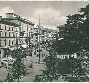 CARTOLINA d'Epoca BOLOGNA provincia : Porretta Terme