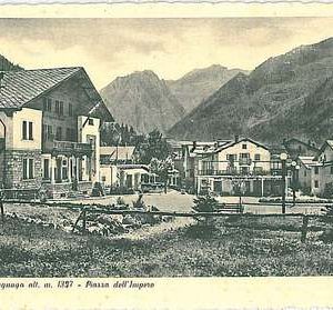 27639  CARTOLINA d'Epoca VERBANIA provincia : Macugnaga