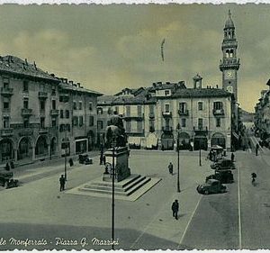 CARTOLINA d'Epoca - ALESSANDRIA provincia - Casale Monferrato 1954