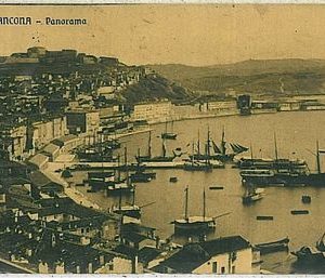 29057  CARTOLINA d'Epoca ANCONA città : PANORAMA 1913