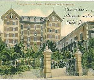 CARTOLINA d'Epoca BOLOGNA: Castiglione dei Pepoli - STABILIMENTO IDROTERAPICO