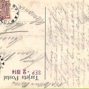 ad6103 - BOLIVIA - POSTAL HISTORY Dateless Postmark on POSTCARD to GERMANY 1914
