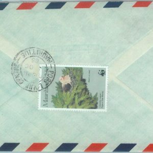 85461 - NAMIBIA - POSTAL HISTORY - Airmail COVER to ITALY  1985  FAUNA Birds WWF