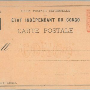 85051 - CONGO - POSTAL HISTORY -  POSTAL STATIONERY CARD : Palm Trees