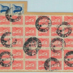 84252 - BRAZIL - POSTAL HISTORY -  Very Large COVER CUT-OUT  1967