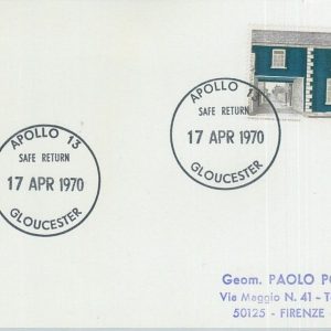 72181 - GB - POSTAL HISTORY - Space travel APOLLO 13 postmark on card - 1970
