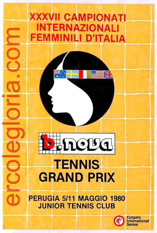 ai3857 - Italy - POSTAL HISTORY - Postcard - TENNIS - 1980 PERUGIA