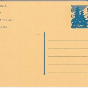 65554 - SWITZERLAND - Postal History - STATIONERY CARD  -  Mountain