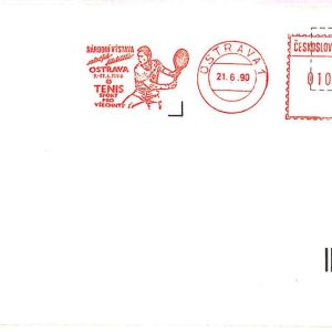 ai3856 - Czechoslovakia - POSTAL HISTORY - Cover - TENNIS - 1990