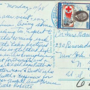 87579 -  GUATEMALA  - Postal History -  POSTCARD to the USA 1959 BIRDS Red Cross