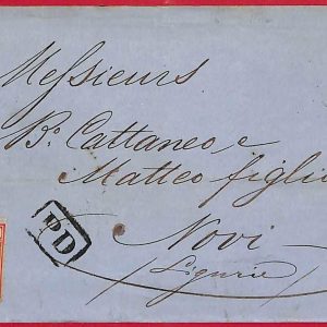 ai5721 - SWITZERLAND - Postal History  - EARLY COVER from Zurich - 28.9.1865