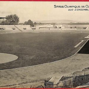 ai5235 -  FRANCE - VINTAGE POSTCARD: FOOTBALL STADIUM  - Colombes - 1924