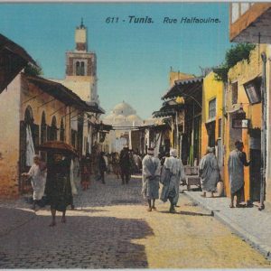 80311  -  TUNISIA  - VINTAGE POSTCARD -  TUNIS