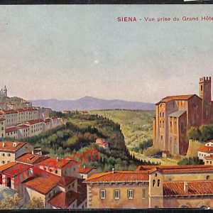 ai5404 - CARTOLINA D'EPOCA - Siena Città - Grand Hotel Continental