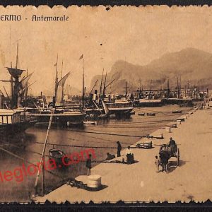 ah4685 - CARTOLINA D'EPOCA - Palermo Città - Antemarale