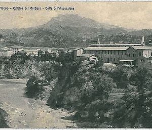 34039  CARTOLINA d'Epoca ASCOLI PICENO città : OFFICINE del CARBURO 1918