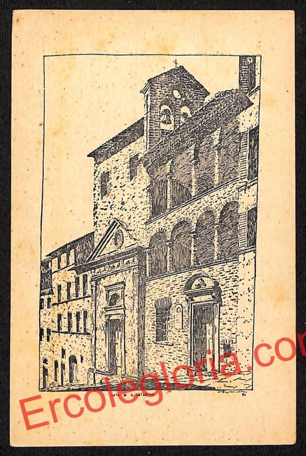 ai5411 - CARTOLINA D'EPOCA - Siena Città - Casa di San Caterina