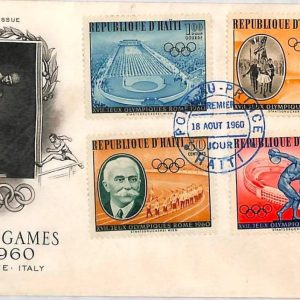 ai3679 - HAVANA - POSTAL HISTORY - FDC - Olympic Games - 1960