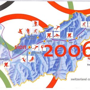 ai3694 - Switzerland - POSTAL HISTORY-  2 Stationery Cards - Olympic Games 1996