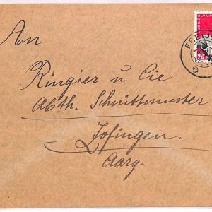 ai3695 - Switzerland - POSTAL HISTORY - Cover - Olympic Games 1955
