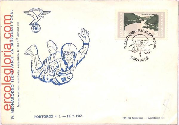 ai3724 - Poland - POSTAL HISTORY -  Cover - PARACHUTING - 1965