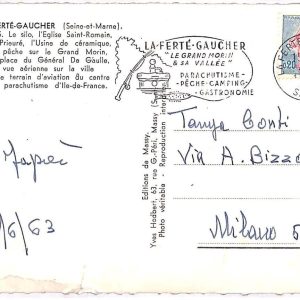 ai3725 - France - POSTAL HISTORY - Postcard - PARACHUTING - 1963