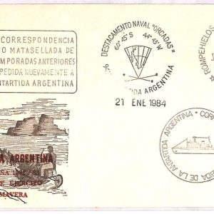 ai3743 - Argentina - POSTAL HISTORY - Cover - Polar - 1984