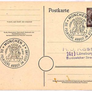 ai3780 - Germany - POSTAL HISTORY - Postal Stationery Card - Religion - 1947