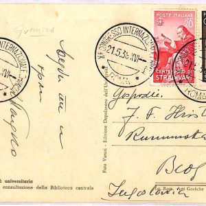 ai3806 - Italy - POSTAL HISTORY - EVENT POSTMARK  - Chemistry - 1938