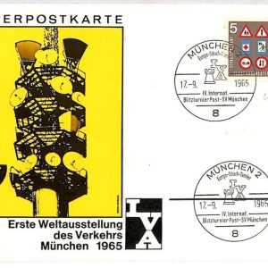 ai3799 - GERMANY - POSTAL HISTORY - Postmark -  CHESS - 1965