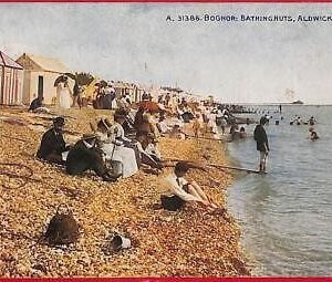 ai0059 -  GREAT BRITAIN - VINTAGE POSTCARD - Bognor, Aldwick beach