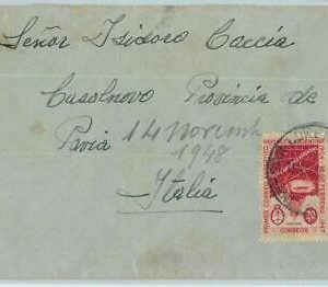 96758  - ARGENTINA - POSTAL HISTORY - Single Stamp on COVER to ITALY  1950's