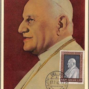 90082 - VATICAN - Postal History - MAXIMUM CARD - POPE JOHN XXIII  1962