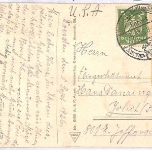 ai3423 - Germany -  POSTAL HISTORY - Postcard - FAUNA Moose  - 1926