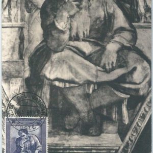 71069 -  VATICANO   - Postal History - MAXIMUM CARD -  Art MICHELANGELO 1964