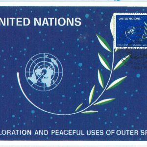 68867 - UNITED NATIONS  - Postal History - MAXIMUM CARD 1982 - SPACE