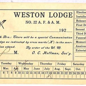 ai3439 - USA -  POSTAL HISTORY -  Stationery Card - Masonic   FREE MASONS - 1923