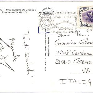 ai3462 - MONACO -  POSTAL HISTORY - Postcard - PHOTOGRAPHY - 1978