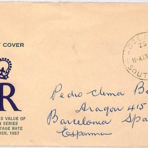 ai1557 - AUSTRALIA -  POSTAL HISTORY -  FDC Cover  1957 ROYALTY