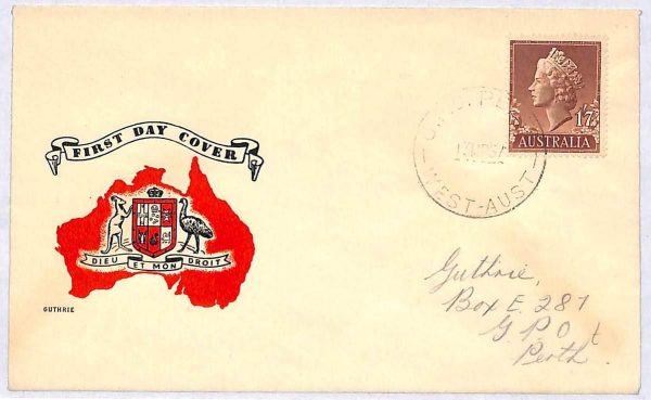 ai1556 - AUSTRALIA -  POSTAL HISTORY -  FDC Cover  1957 ROYALTY