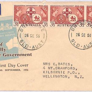 ai1555 - AUSTRALIA -  POSTAL HISTORY -  FDC Cover  1956 ROYALTY
