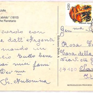 ai3472 - ARGENTINA -  POSTAL HISTORY - Postcard - Plants Mushrooms -1980's